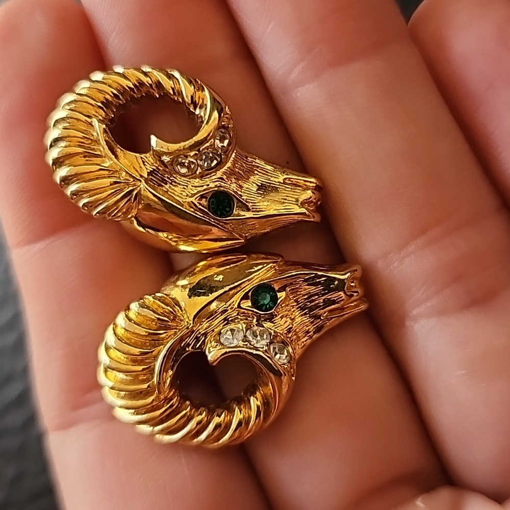 Vtg Kenneth Jay Lane For Avon Earrings - image 2